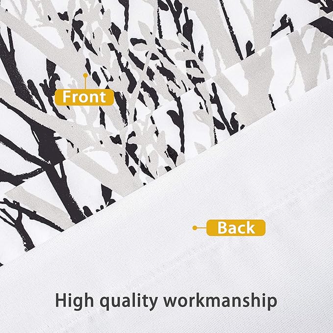 DriftAway Tree Branch Blackout Curtains Double Layer 84 Inches Long - Image 4