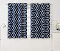 HLC.ME Lattice Print Blackout Window Curtains by HomeLinenCollections