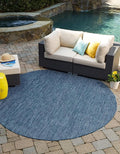 Unique Loom Collection Casual Transitional Solid Heathered Indoor/Outdoor by UniqueLoom