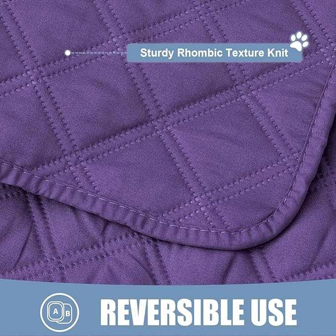 Smiry Waterproof Dog Bed Cover Pet Blanket, Soft Washable Dog Blanket - Image 4