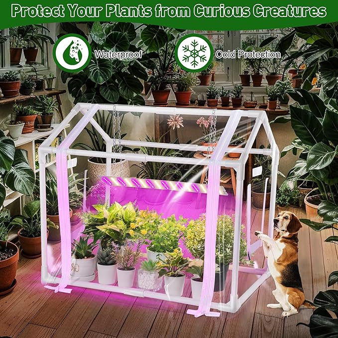 Meonum Mini Greenhouse for Indoor Outdoor, Portable Green House - Image 6