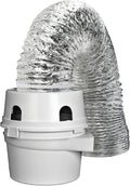 Dundas Jafine TDIDVKZW Indoor Dryer Vent Kit by Dundas+Jafine