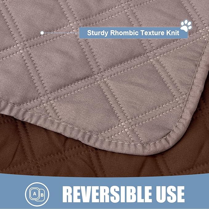 Smiry Waterproof Dog Bed Cover Pet Blanket, Soft Washable Dog Blanket - Image 4