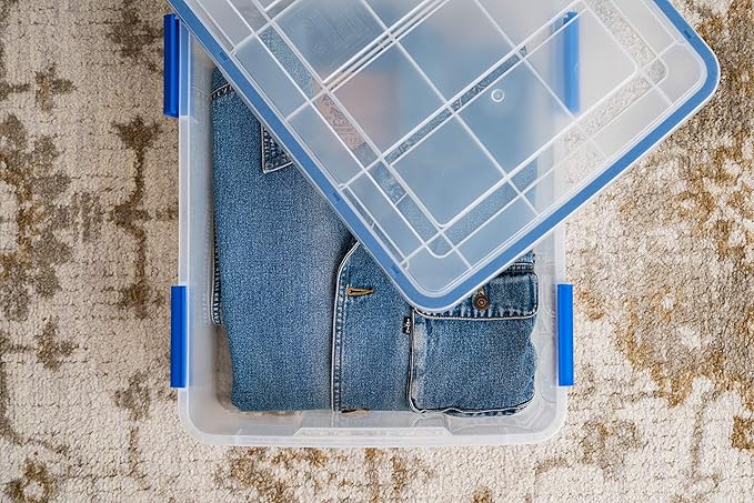 IRIS USA 26.5 Quart WEATHERPRO Plastic Storage Box - Image 5