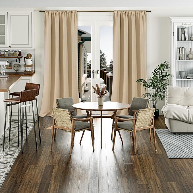 BGment Long Blackout Curtains for Living Room 108 Inch Length, Full Room - Image 2