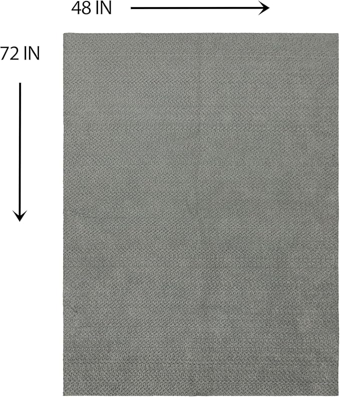 Mohawk Home Pet Play Pen Moisture Barrier Mat Utility Solid Gray 4' X 6' Other - Image 2