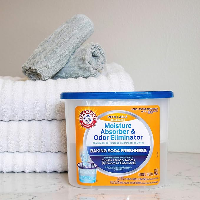 Arm & Hammer Fragrance Free Refillable Moisture Absorber and Odor Eliminator 14 - Image 7