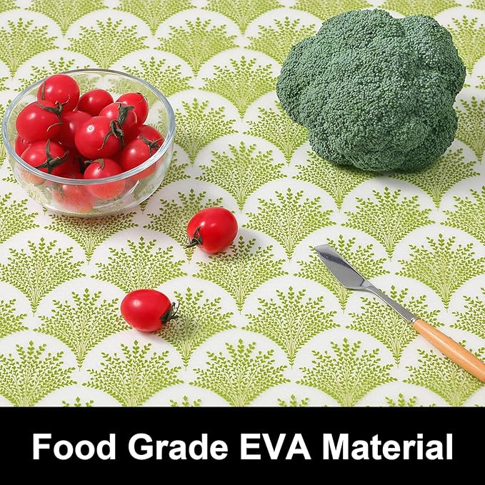 Cooyes Shelf Liners for Kitchen Cabinets, Refrigerator Liners Waterproof & - Image 6