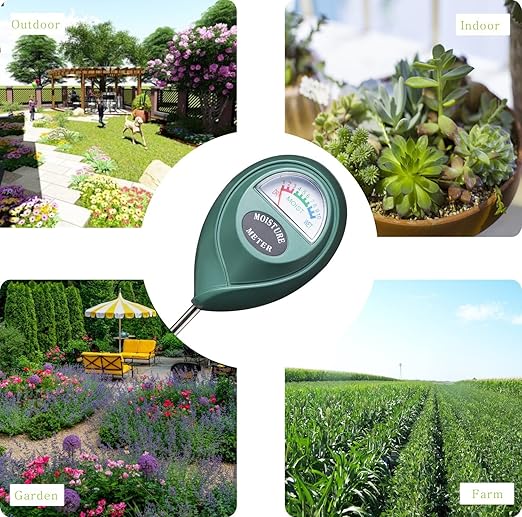 XLUX Soil Moisture Sensor Meter Water Monitor, Hygrometer - Image 5