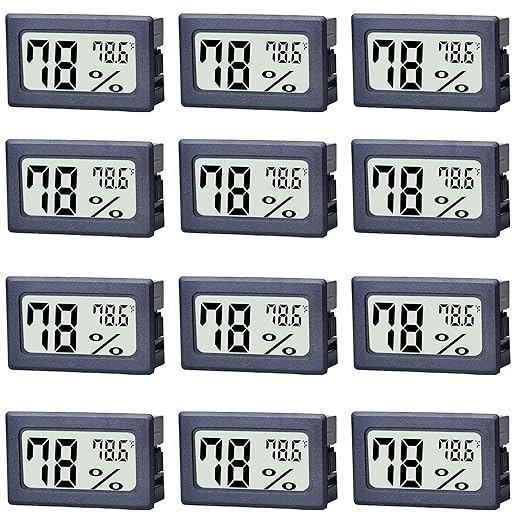 Humidity Gauge, Newlight66 Digital Hygrometer Indoor Outdoor Hygrometer by Newlight66