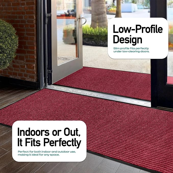 MaxMat® Extra Large Commercial Door Mat, Rubber Border Heavy Duty Door Mat - Image 3