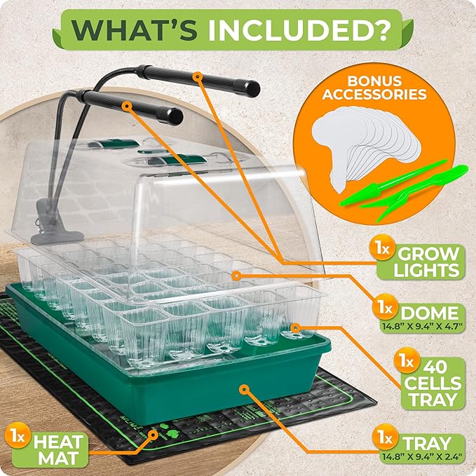 CARPATHEN Seed Starter Tray Kit - Image 3