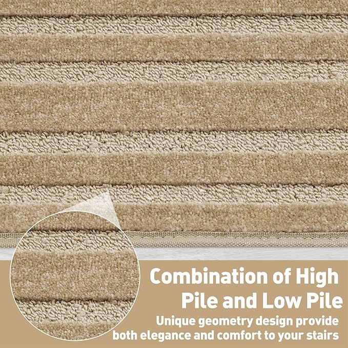 PURE ERA Carpet Stair Tread Landing Mat Tape Free Self Adhesive Non Slip Skid - Image 5