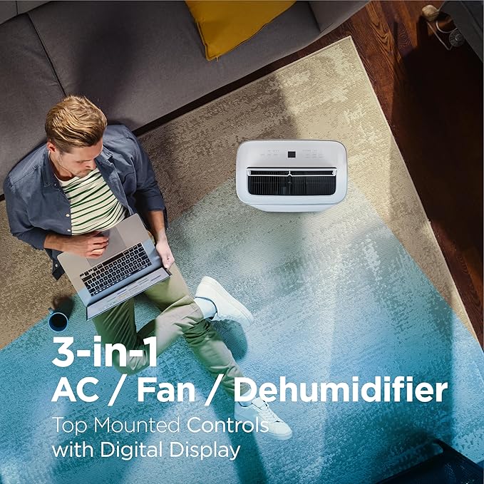 BLACK+DECKER Smart Portable Air Conditioner, 000 BTU, - Image 4