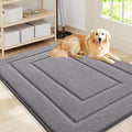 Smiry Dog Door Mat for Muddy Paws, Absorbs Moisture and Dirt, Low-Profile by Smiry