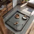 Mohawk Home Pet Play Pen Moisture Barrier Mat Utility Solid Gray 4' X 6' Other by MohawkHome