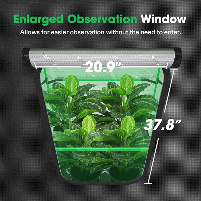 VIVOSUN P888 96"×96"×80" PRO Grow Tent and AeroStream H19 Intelligent - Image 4