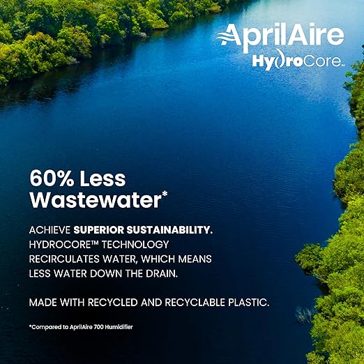 AprilAire 720M Whole-House Fan-Powered Evaporative Humidifier – 21 Gallons Per - Image 8