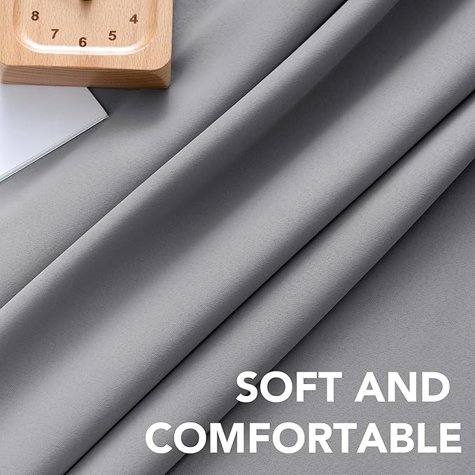 H.VERSAILTEX Blackout Curtains Thermal Insulated Window Treatment Panels Room - Image 4