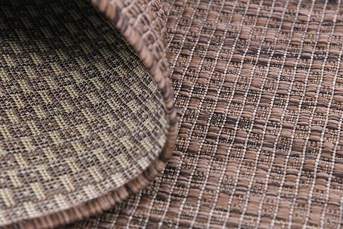 Unique Loom Collection Casual Transitional Solid Heathered Indoor/Outdoor - Image 10