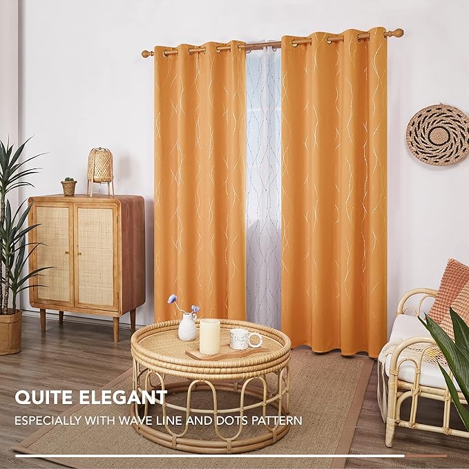 Deconovo Blackout Small Curtains - Image 6
