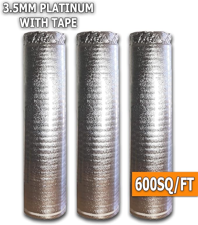 600Sq ft. AMERIQUE Premium 3 mm Thick Flooring Underlayment Padding - Image 2