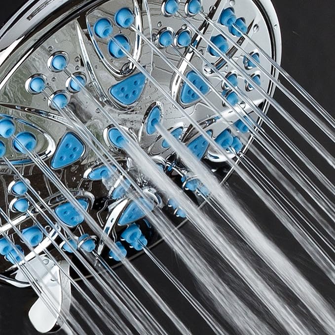 AquaDance Antimicrobial – Anti-Clog High-Pressure 6-Setting Head - Image 6