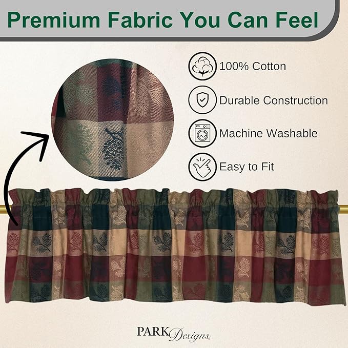 Park Designs Farmhouse Kitchen Valances - Image 2