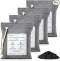 CLEVAST Bamboo Charcoal Air Purifying Bags -, Removes Odors and Moisture by CLEVAST