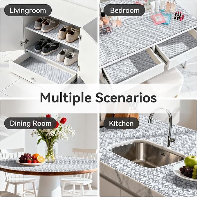 FIFTY FEET 12"x120" Non-Adhesive Shelf Liner - Image 9
