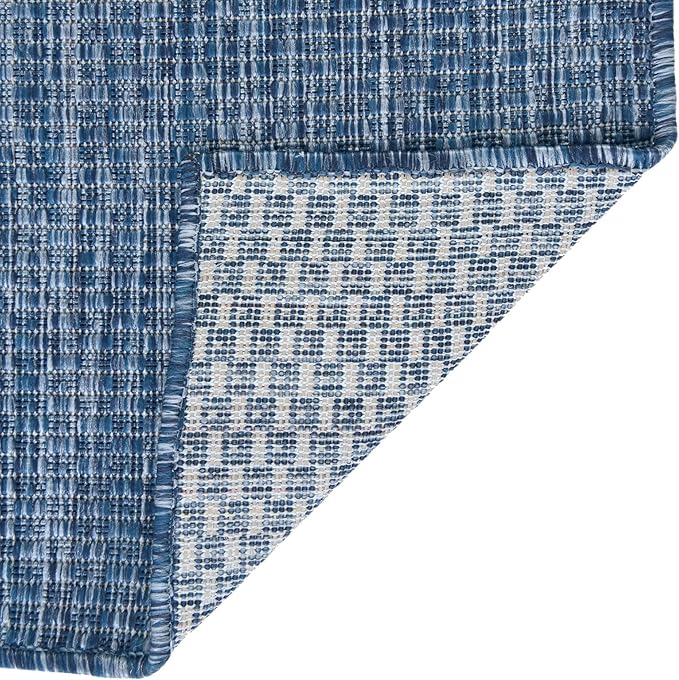 Unique Loom Collection Casual Transitional Solid Heathered Indoor/Outdoor - Image 8