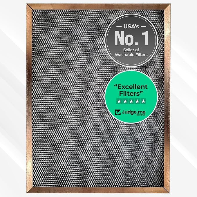 13 x 21-1/2 x 1 Electrostatic Washable Permanent A/C Furnace Air Filter - Image 3