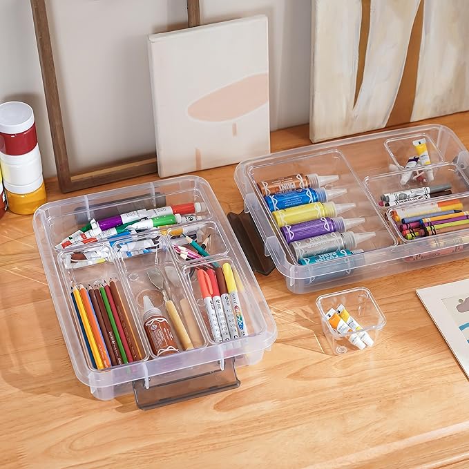 Citylife 4PCS Plastic Storage Bins - Image 4