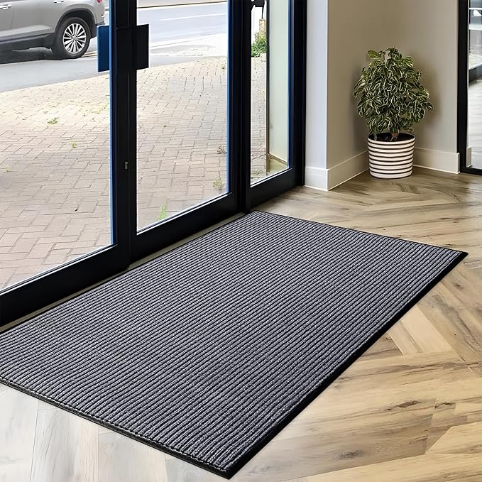 MaxMat® Extra Large Commercial Floor Mat, 3 x 5 Feet Rubber Border Heavy Duty - Image 2