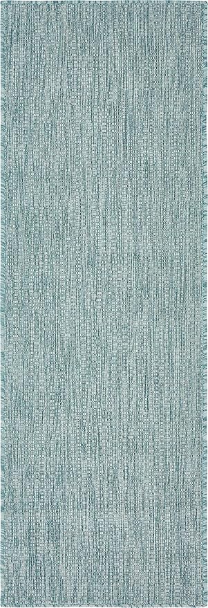 Unique Loom Collection Casual Transitional Solid Heathered Indoor/Outdoor - Image 4