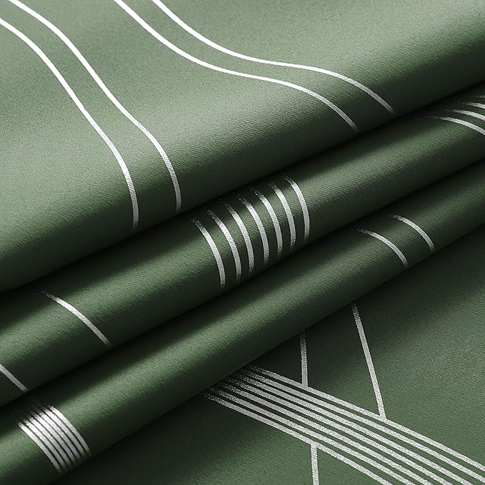 NICETOWN 100% Blackout Curtains 84 inch Length 2 Panels Set, Dark Mallard - Image 5