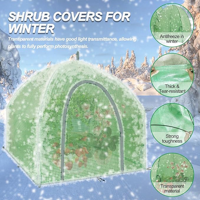 36″*36″*35.5″ Mini Greenhouse Winter Plant Warm Covers - Image 4