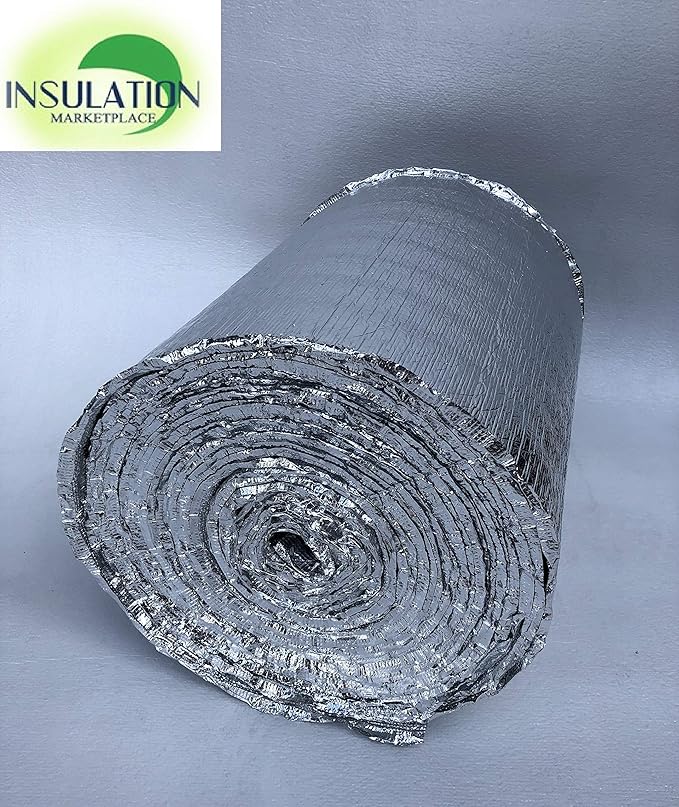 SmartSHIELD -5mm 24''X50ft Reflective Insulation Roll, Foam Core Radiant Barrier - Image 4