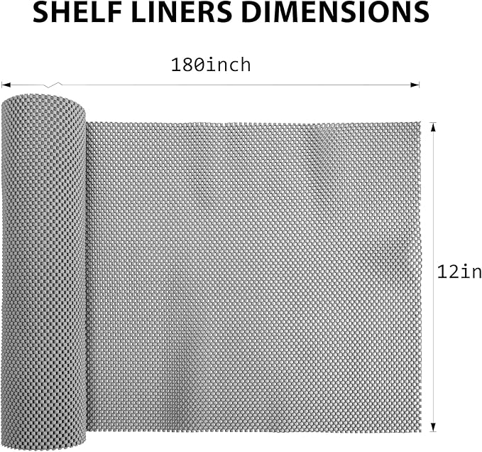 Shelf Liners for Cabinets-Drawer Liner Cabinet Liners for Shelves Kitchen - Image 5