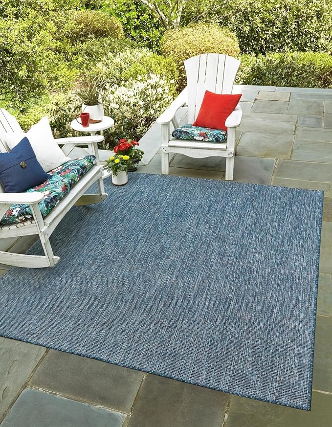 Unique Loom Outdoor Solid Collection Area Rug by UniqueLoom