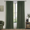 Decorative Blackout Curtains 95 Inches Long by QJMYDECO