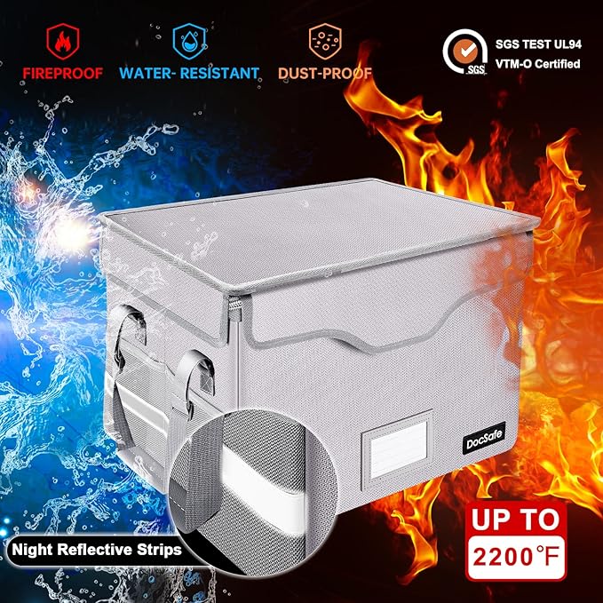 DocSafe Fireproof Document Box - Image 3