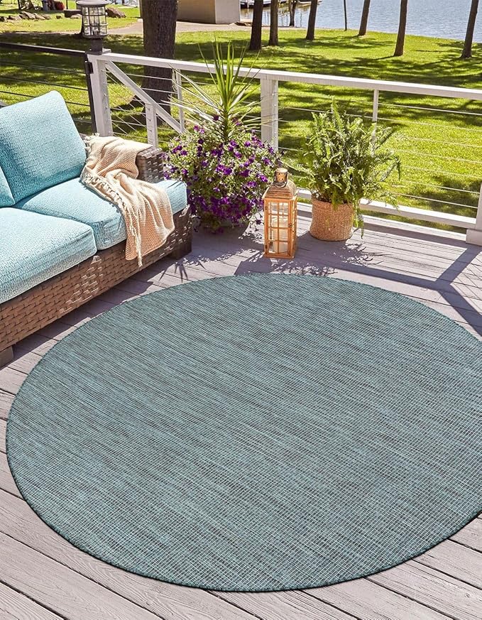 Unique Loom Outdoor Solid Collection Area Rug by UniqueLoom
