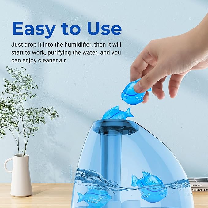 Funmit Humidifier Cleaning Fish, 6 Pack Humidifier Cleaner - Image 9