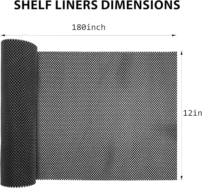Shelf Liners for Cabinets-Drawer Liner Cabinet Liners for Shelves Kitchen - Image 6