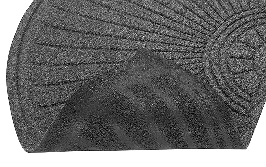 Guardian EcoGuard Diamond Fan Indoor Wiper Door Mat, Recycled Plactic and Rubber - Image 5