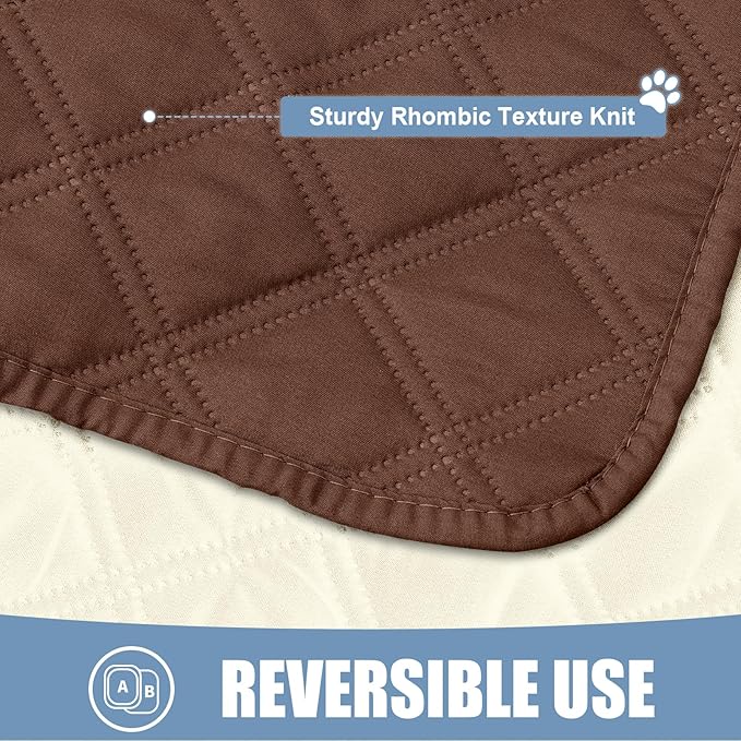 Smiry Waterproof Dog Bed Cover Pet Blanket, Soft Washable Dog Blanket - Image 4