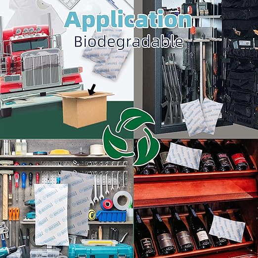 Silica Gel Packets, 20 Gram 5 Packs Dessicant Packets - Image 3