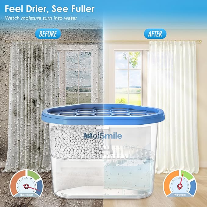 Moisture Absorbers, Efficient Humidity Absorber ＆ Odor Eliminator Boxes - Image 2