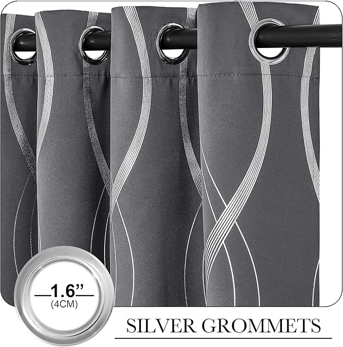 NICETOWN Extra Long Blackout Curtains - Image 3